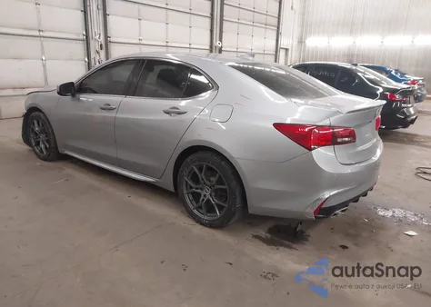 2018 Acura Tlx Advance Pkg из США, поврежденный, VIN 19UUB3F74JA005314